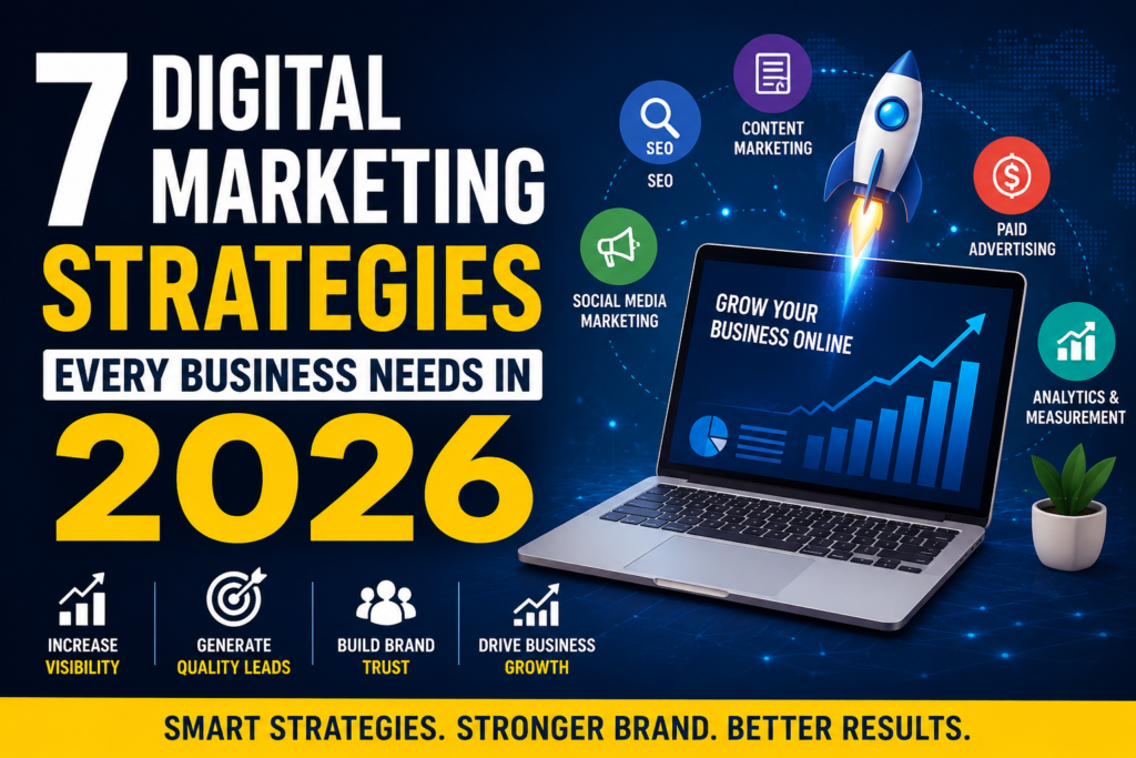Digital Marketing Strategies 2026 for Business